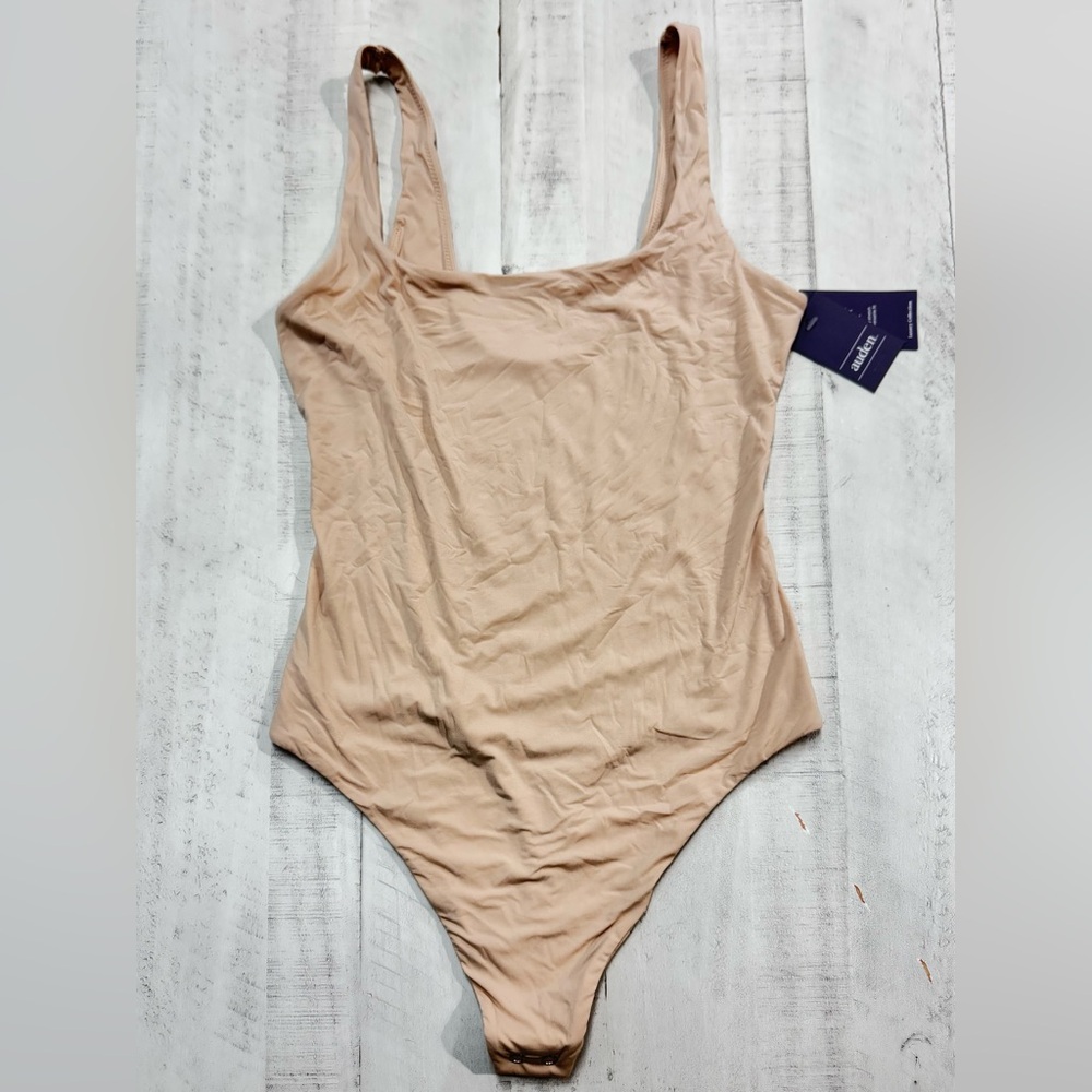 Auden Women's Luxe 4-Way Stretch Tank Bodysuit -